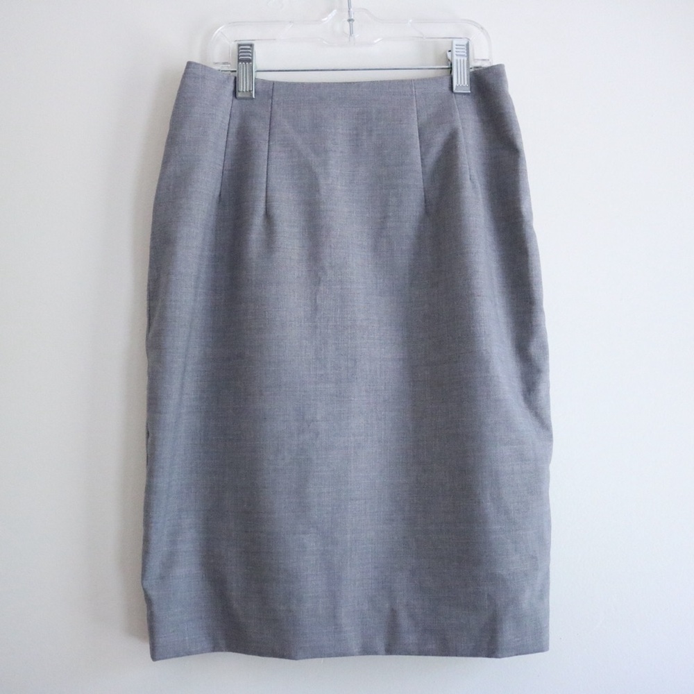 H&M Grey Workwear Pencil Skirt